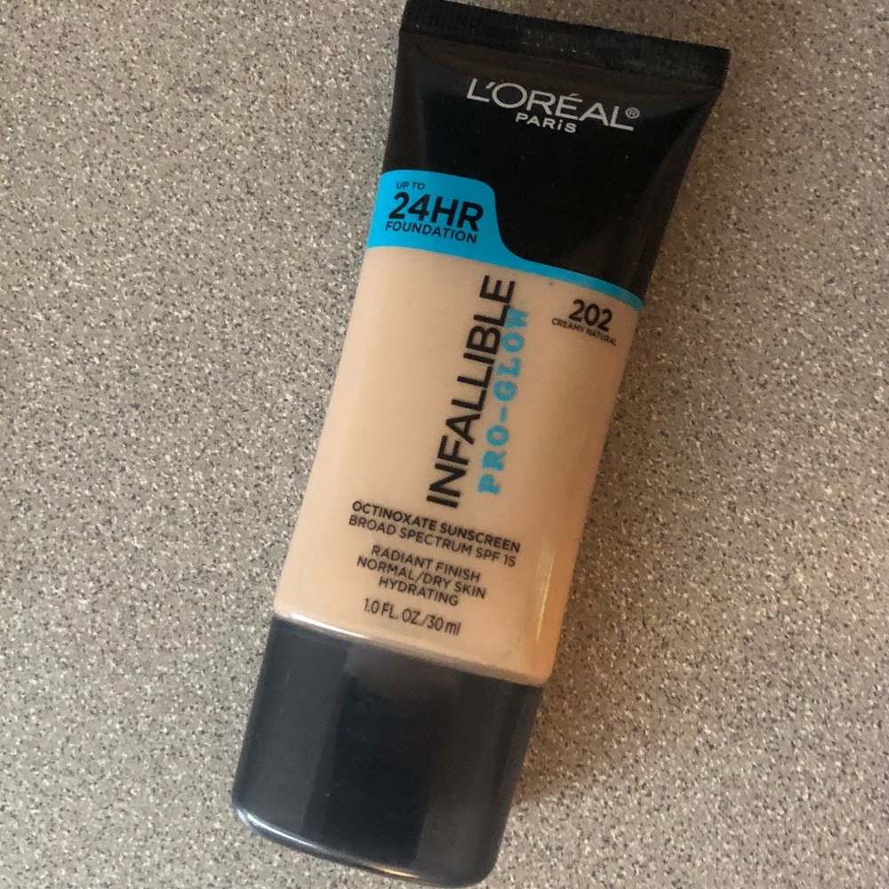 Maybline pro glo shade 202 used once for swatching